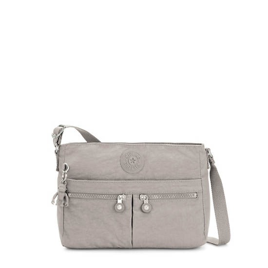 Sacs Crossbody Kipling New Angie Grise | FR 2019UZ